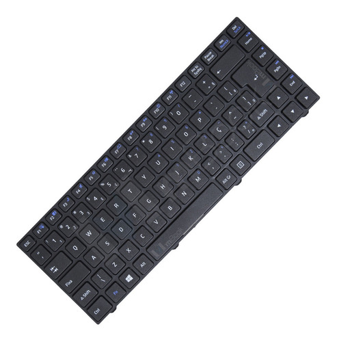 Teclado Positivo Unique 60 65 66 68 N3700 N4200 N3950 N3955 Cor Preto Idioma Português Brasil