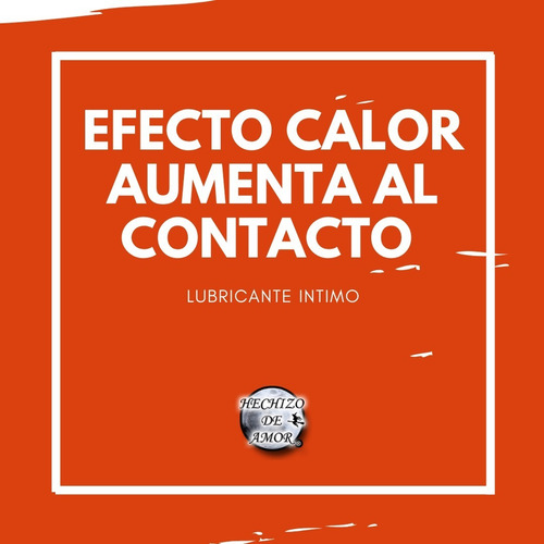 Imagen 2 de 5 de Lubricante Termico Intimo Hot-lub Hechizo De Amor 60ml