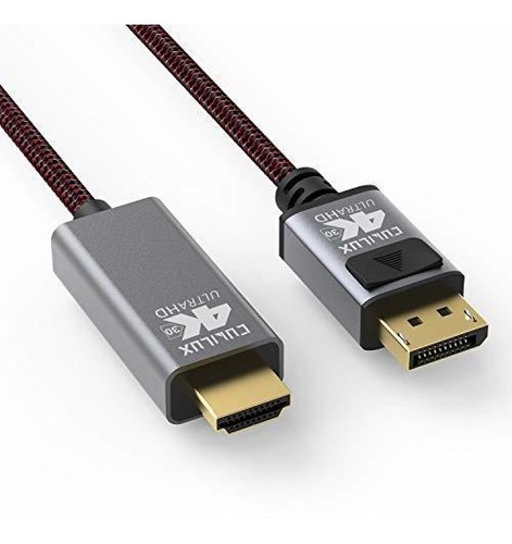 Cable Hdmi - Displayport To Hdmi Cable, Cubilux 4k Active Un