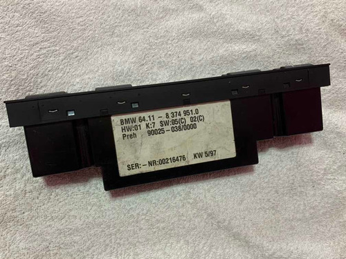 Comando Climatizador Bmw Serie 5 E39.