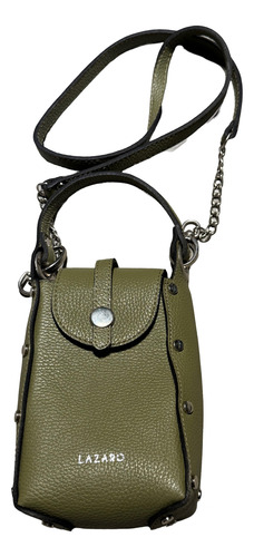 Cartera Lazaro Pocket Bag Namur Verde - Marianlomas Verde Musgo Lisa Níquel Verde Musgo (Usado)