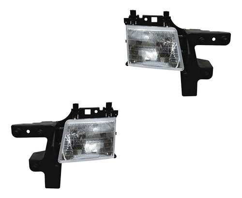 (2) Faros C/base Tyc Ram Dodge 98-03