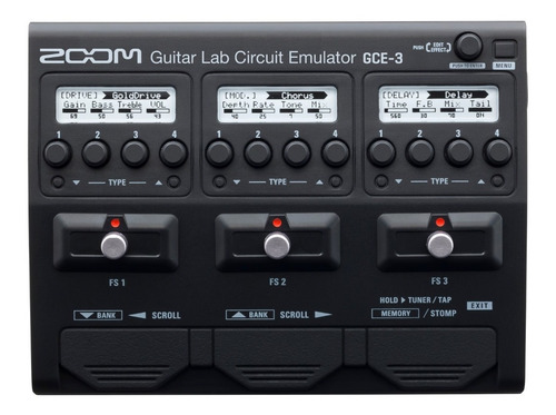 Imagen 2 de 8 de Zoom Gce-3 Guitar Lab Circuit Emulator Interface De Guitarra
