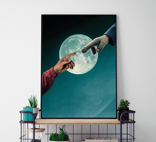 Quadro Decorativo C/ Moldura E Vidro 40 X 60 - Mod. 8