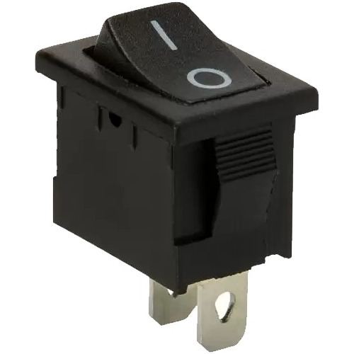 10pzs Interruptor On Off Negro Mini Switch Boton Apagador 3a