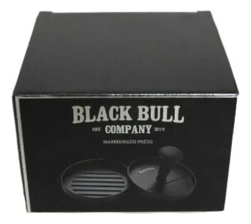 Prensa Hamburguesa Black Bull Color Aluminio