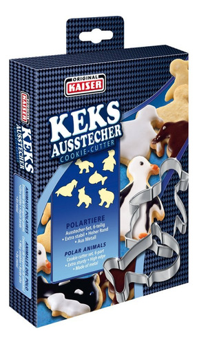 Original Kaiser  Animal Polar Cortador Galleta ~ Conjunto 6.