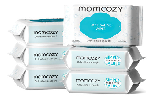 Momcozy Toallitas Para Bebe, Toallitas Salinas Para Nariz Y 