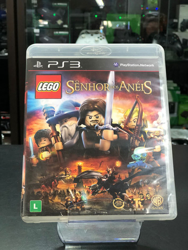 Lego O Senhor Dos Anéis Ps3 Midia Física