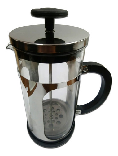 Imagen 4 de 7 de Cafetera Embolo Metal Prensa Francesa 600ml Pettish Online