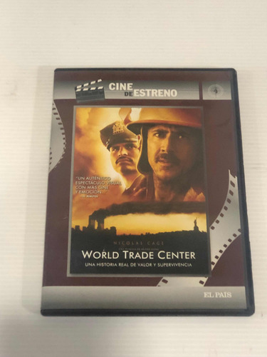 Dvd World Trade Center Nicolas Cage Físico Original