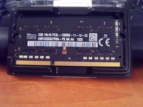 Imagen 1 de 1 de Memoria Ram Ddr3 2gb 12800s Laptop