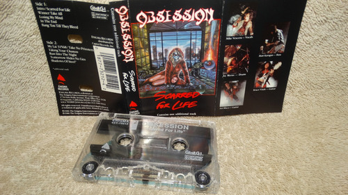 Obsession - Scarred For Life (enigma Records) 