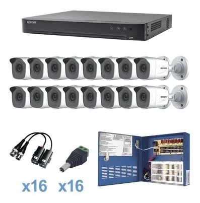 comprar Kevtx8t16bw Kit Turbohd 1080p \u002F Dvr 16 Canales \u002F 16 Cámaras