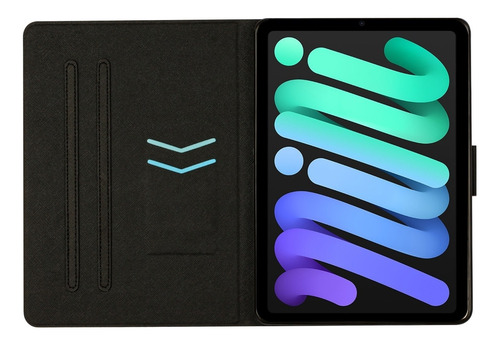 Funda De Cuero Con Patrón De Mármol Para iPad De 10.ª Genera