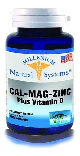 2 Unidades Cal Mag Zinc + Vit D X 1 - Unidad a $340