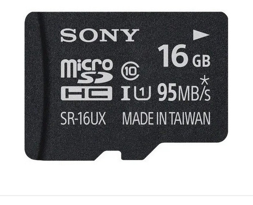 Cartão Memória Micro Sd 16gb Sony Class 10 95mb/s