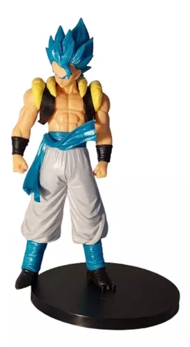 Boneco Goku ssj Blue Super Sayajin Azul Dragon Ball Z Super em