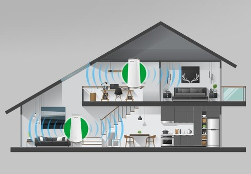 Extensor Wi-fi 6 Mesh Ih3000 Com Roteamento Branco Intelbras