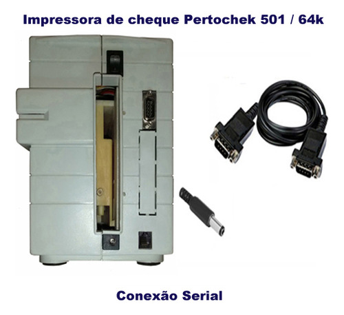 Cabo Serial Pertochek 64k - 1,0 Mt - Original - Garantia 6m
