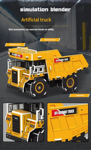 Miniaturas De Montar 3d Quebra Cabeça Infantil Veiculo Carro