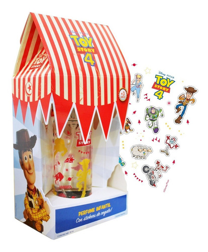 Perfume Infantil Toy Story 4 Feria 50ml Con Stickers 41854