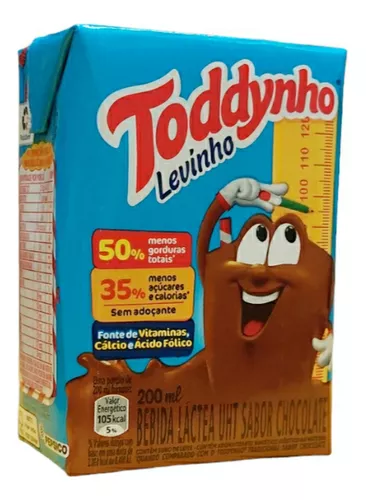 Pack Bebida Láctea Toddynho Levinho 200ml - 3 Unidades