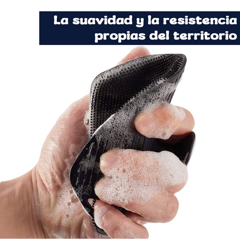 Cepillo De Masaje De Silicona Exfoliante 1pk, Cepillo De