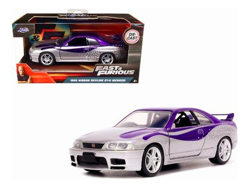 1995 Nissan Skyline Gt-r Bcnr33 Rápido Y Furioso 1:32 Jadaa