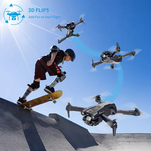 3t6b Drone Con Cmara Para Adultos Y Nios, Dron Fpv Plegable