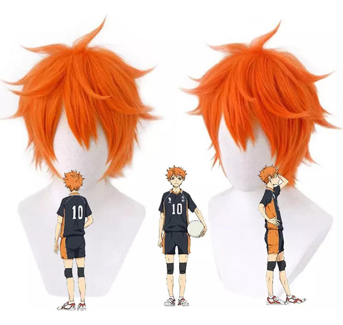 J Peluca De Cosplay Soyusunny Haikyuu Hinata Shoyo
