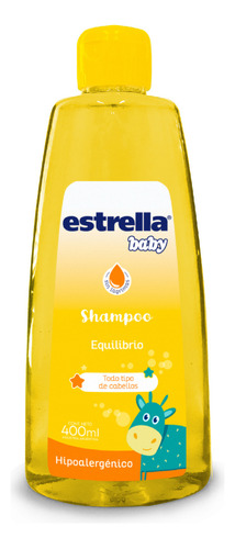 Shampoo Estrella Baby Equilibrio Para Todo Los Cabello 400ml