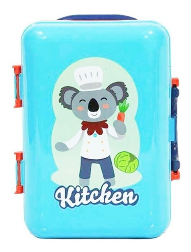 Maleta Con Rueda Set De Cocina Infantil 678-118a