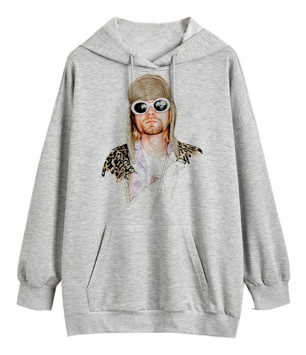 Buzo  Kurt Cobain  Frisado Algodon Unisex