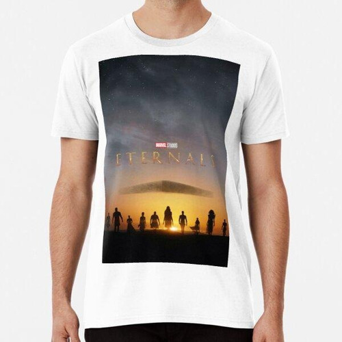 Remera Póster Shillouette Eternals Algodon Premium