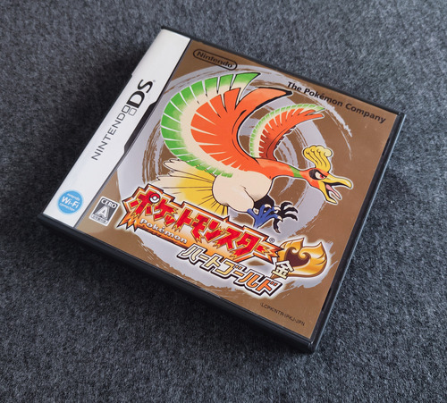 Pokémon Heartgold Original Japonês Cib Nintendo Ds