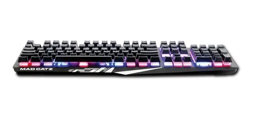 Teclado Gamer Madcatz, S.t.r.i.k.e. 2, Black, Rgb