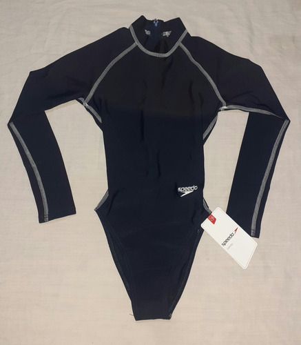 Traje De Baño Con Mangas Para Natación De Niña Marca Speedo 