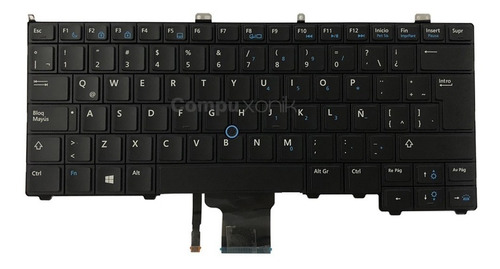 Teclado Dell Latitude E7440 E7420 E7240 Negro Español