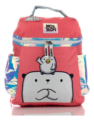 Mochila Mostropi Kipi & Opi Pink Pink