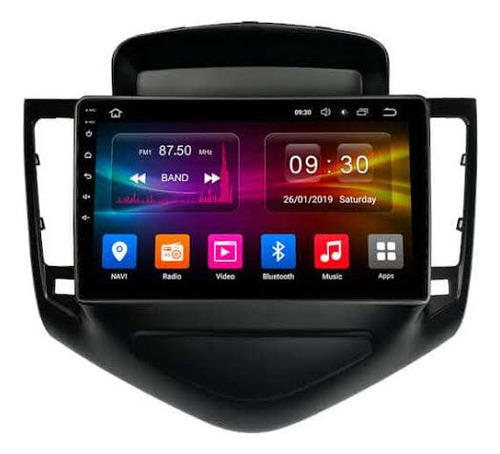 Estéreo De Pantalla Android 10 Chevrolet Cruze 2009-2016