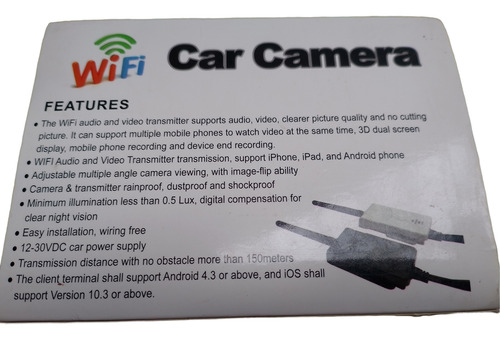 Transmisor De Video Wifi (ideal Camaras De Reversa)
