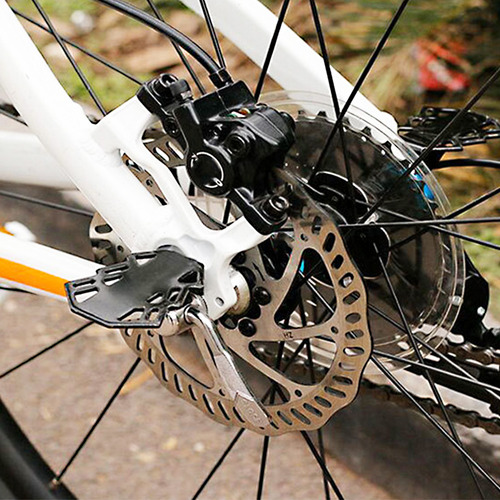 Pedal Trasero De Hierro Para Bicicleta, 2 Piezas, Reposapiés