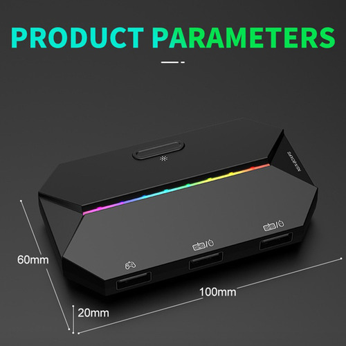 Conversor De Teclado E Mouse G6l, Adaptador De Controlador M