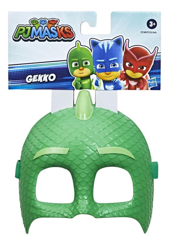 Mascara De Pj Mask, Gekko, Verde