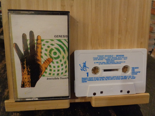 Genesis Invisible Touch Cassette Rock 1986