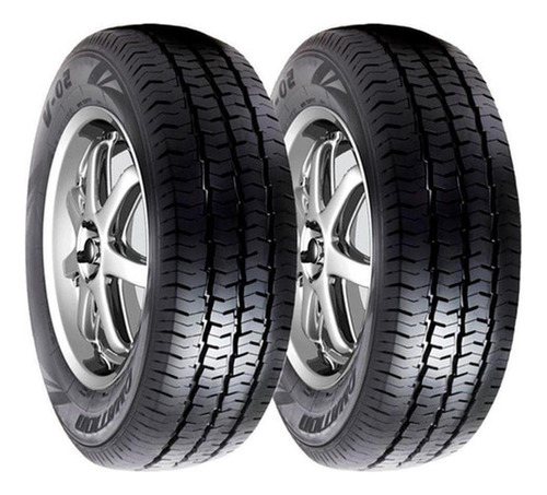 Paquete 2 Llantas 195r15 Ovation V-02 8pr Carga 106/104r Msi