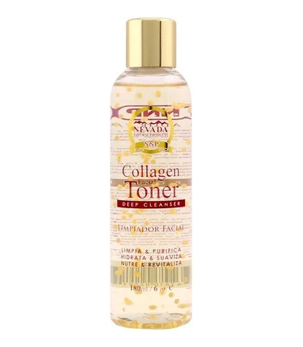 Tónico Limpiador Facial Colágeno 240ml- - mL a $249