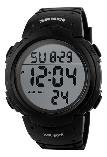 Mens Led Light Digital Sport Reloj A Prueba De Agua /