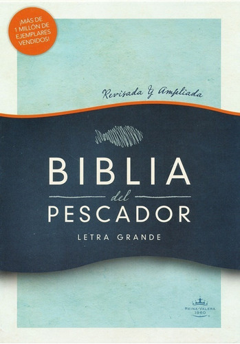 Biblia Del Pescador Rvr 1960, Letra Grande, Caoba Simil Piel